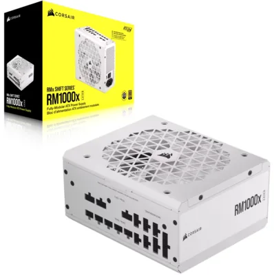 Corsair RM1000x SHIFT 80 PLUS Gold Fully Modular ATX - White (EU)