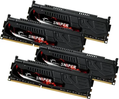 G.Skill Sniper 32GB (4x8GB) DDR3-2133 CL11-13-13 1.65V