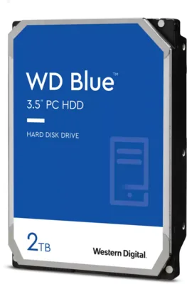 WD Blue PC Desktop Hard Drive - 2TB