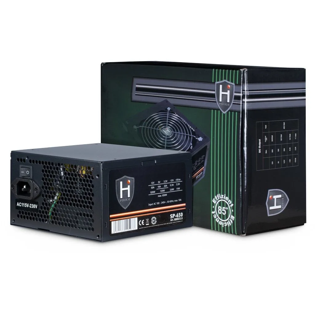 Inter-Tech HiPower SP-650 650W 80+ Bronze