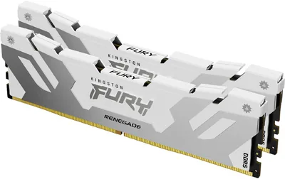 Kingston FURY 48GB 8000MT/s DDR5 CL38 DIMM (Kit of 2) Renegade White