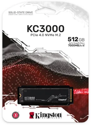 Kingston KC3000 512 GB PCI Express 4.0 3D TLC