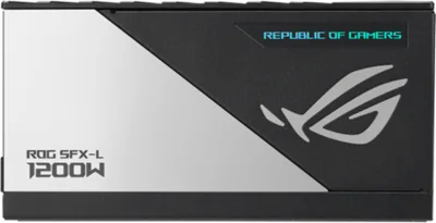 ASUS ROG -LOKI-1200T-SFX-L-GAMING 1200 W 20+4 pin ATX Black, Silver