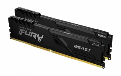 Kingston FURY Beast 32GB 3200MT/s DDR4 CL16 DIMM (Kit of 2) Black