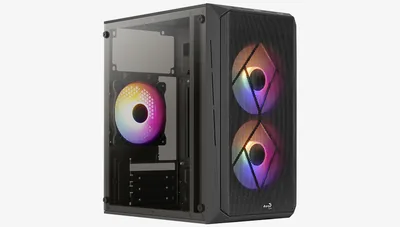 Aerocool CS107V2 computer case Mini Tower Black