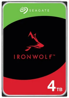 Seagate IronWolf 4 TB 5400 RPM 256 MB 3.5" Serial ATA III