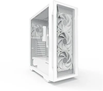 Zalman I3 NEO TG WHITE computer case Midi Tower