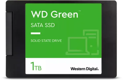 WD Green SATA SSD 2.5”/7mm Cased