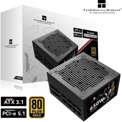 Thermalright - ATX desktop tápegység 650W 80+ Gold BOX - TR-AG650 (TR-AG 650)