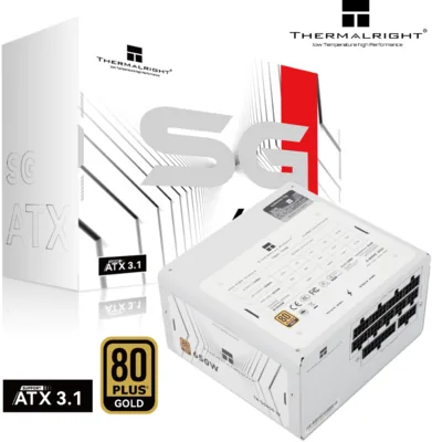 Thermalright - ATX desktop tápegység 650W 80+ Gold BOX - TR-SG650-W