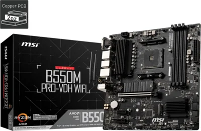 MSI B550M PRO-VDH WIFI