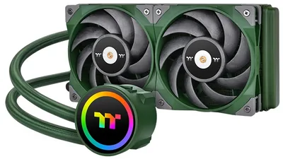 Thermaltake TOUGHLIQUID 240 ARGB Sync Racing Green All-In-One Liquid Cooler