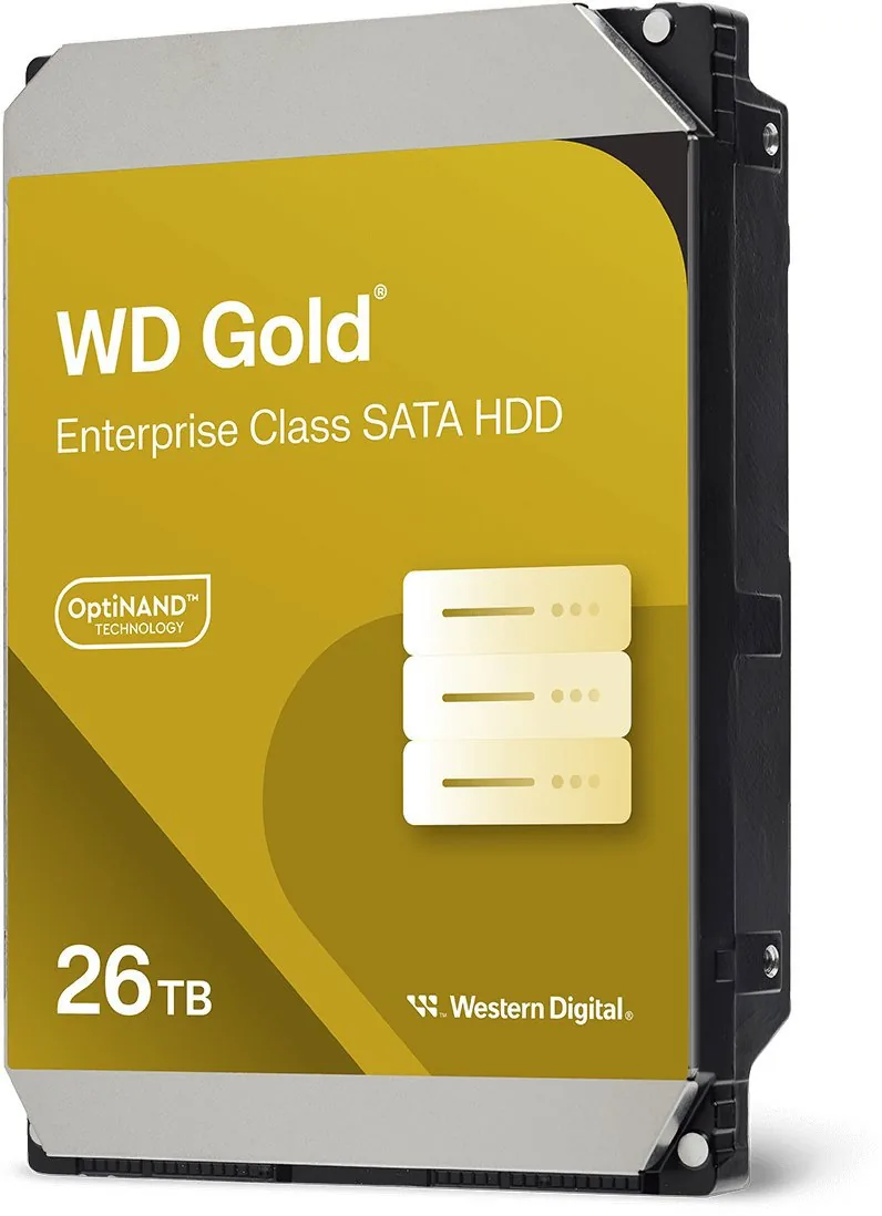 WD Gold Enterprise Class Hard Drive - 26TB
