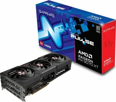 Sapphire PULSE AMD Radeon™ RX 9070 XT GPU