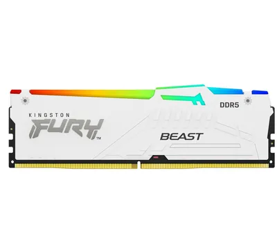 KINGSTON FURY Beast RGB 32GB 6400MHz CL22 White (AMD EXPO)