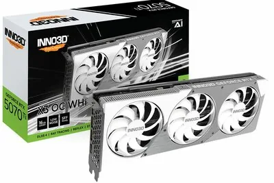 INNO3D GeForce RTX™ 5070 Ti X3 OC WHITE
