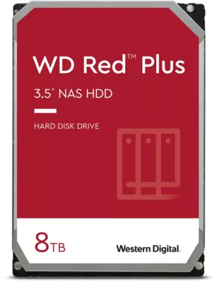 WD Red Plus Internal NAS HDD 3.5" - 8TB