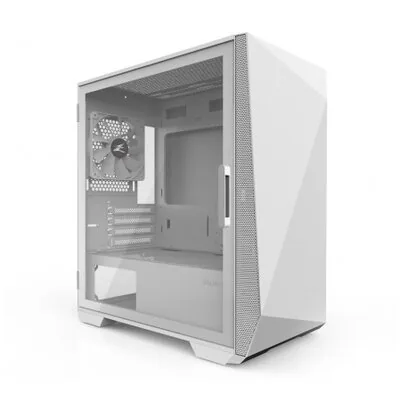 Zalman Z1 Iceberg White - mATX Mid Tower PC Case/Pre-installed fan 2 x 120mm in Mini Tower