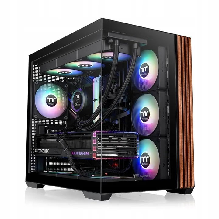 Thermaltake View 380 TG ARGB Black Mid Tower Chassis