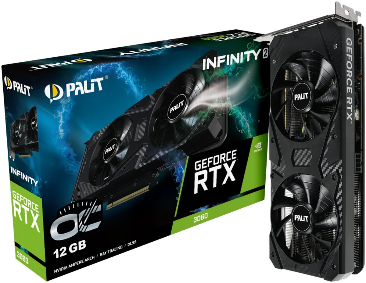 Palit GeForce RTX™ 3060 12GB Infinity 2 OC
