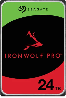 Seagate IronWolf Pro 24 TB 7200 RPM 512 MB 3.5" Serial ATA III