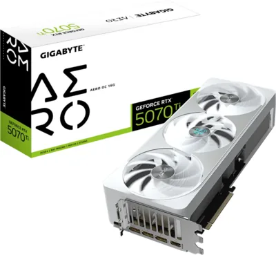GIGABYTE GeForce RTX 5070 Ti AERO OC 16G