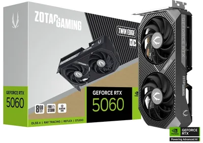 ZOTAC GAMING GeForce RTX 5060 Twin Edge OC 8GB GDDR7