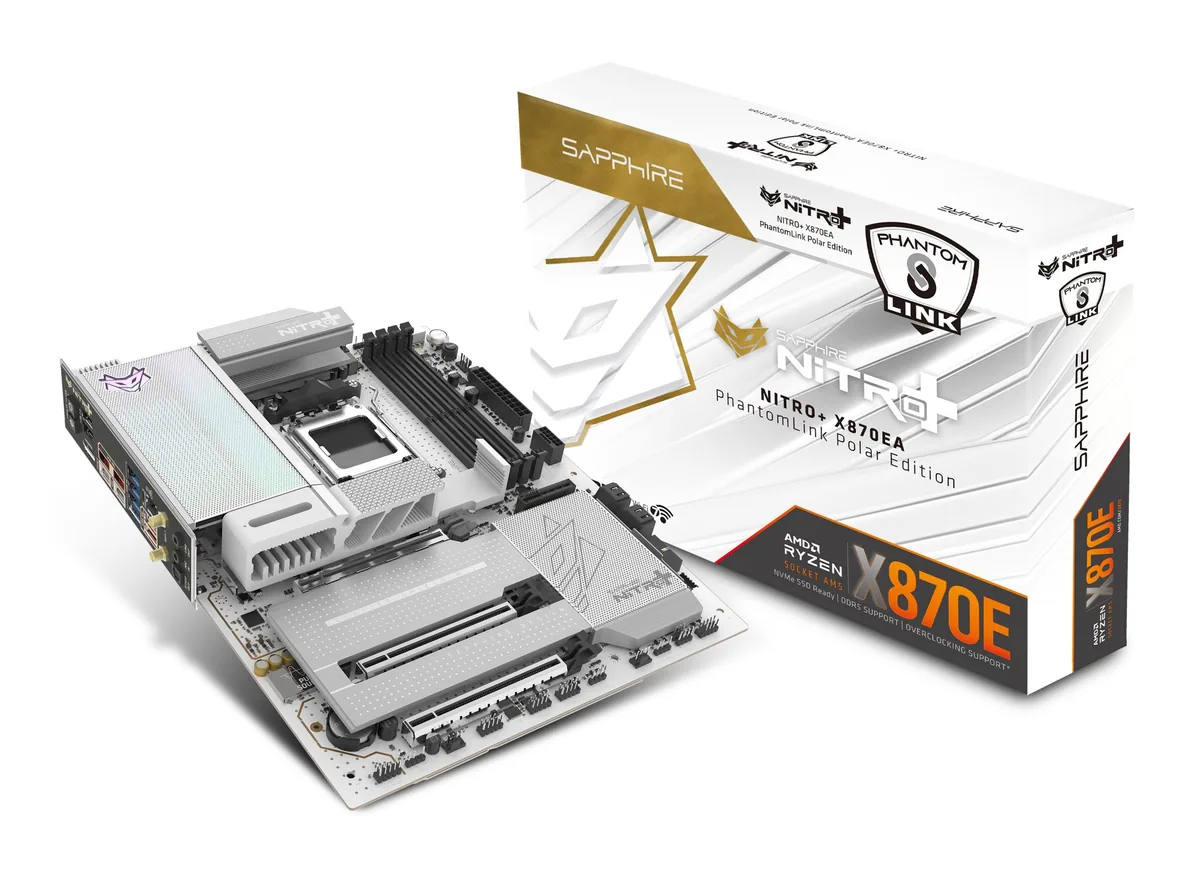 Sapphire NITRO+ X870EA PhantomLink Polar Edition