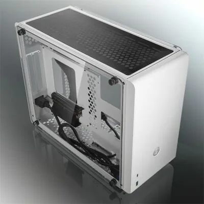 Számítógépház RAIJINTEK Ophion Evo ITX Fehér edzett Üveg (0R20B00151)