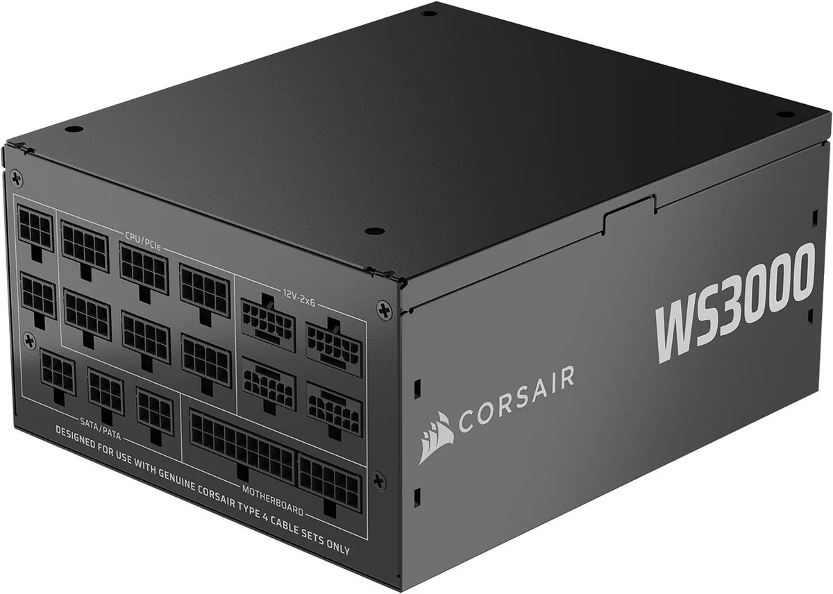 Corsair WS3000 Workstation 3000W 80+ Platinum ATX 3.1
