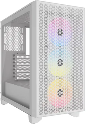 Corsair 3000D RGB AIRFLOW Mid-Tower - White