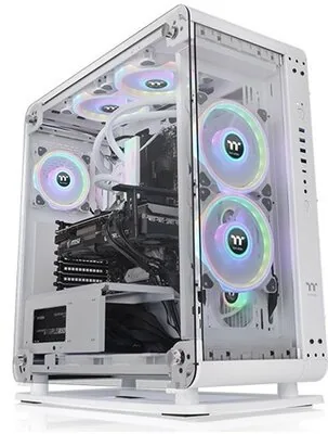 Thermaltake Core P6 Tempered Glass Snow Mid Tower Chassis