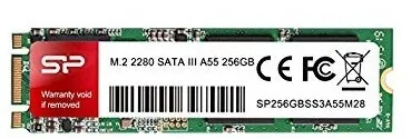 Silicon Power M.2 2280 SATA III A55 256GB SSD