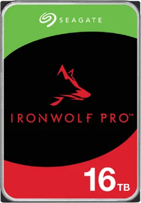 Seagate IronWolf Pro 16 TB 7200 RPM 256 MB 3.5" Serial ATA III