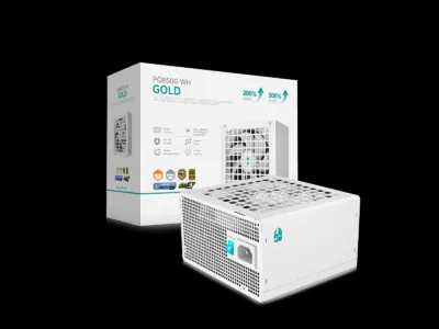 DeepCool - GamerStorm 850W 80+ Gold tápegység - PQ850G WH (R-PQ850G-FD1W-JGEU-V1)