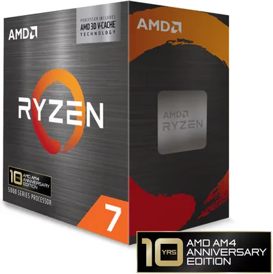 AMD RYZEN 7 - 5800X3D (10th Anniversary Edition) (100-100000651POF)