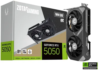 ZOTAC GAMING GeForce RTX 5050 Twin Edge OC 8GB GDDR6
