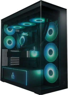 ARCTIC Xtender Black (Tinted Glass)