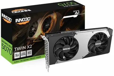 INNO3D GeForce RTX™ 5070 TWIN X2