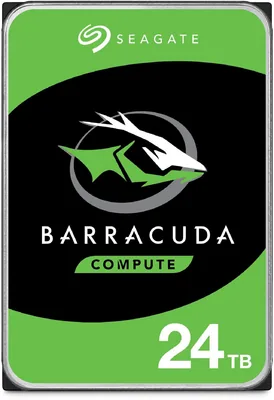 Seagate Barracuda Desktop 24TB HDD 7200 RPM 512 MB 3.5" Serial ATA