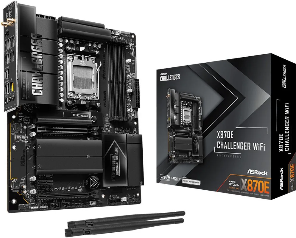ASRock X870E Challenger WiFi White
