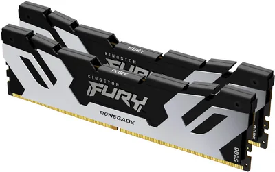 Kingston FURY 32GB 6400MT/s DDR5 CL32 DIMM (Kit of 2) Renegade Silver