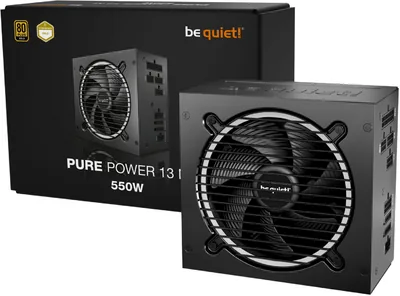 be quiet! Pure Power 13 M | 550W 20+4 pin ATX ATX Black