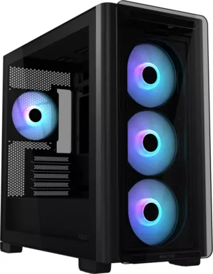 ASUS A23 PLUS TG ARGB BLACK Micro Tower