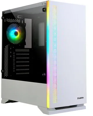 Zalman S5 WHITE computer case Midi Tower