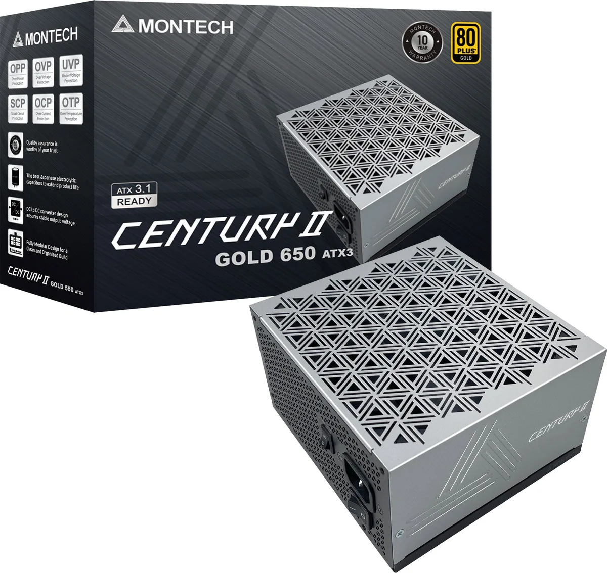 Montech CENTURY II 650W 80+ Gold