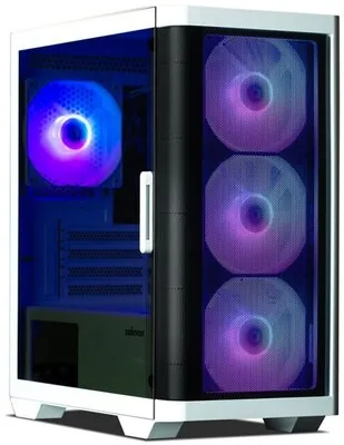 Zalman M4 WHITE computer case Mini Tower Black, White