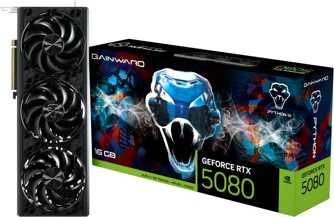 Gainward GeForce RTX™ 5080 16GB Python III