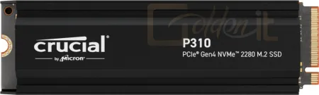 Crucial P310 1TB M.2 2280 NVMe SSD with heatsink