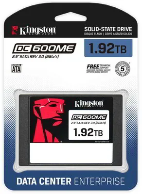 Kingston DC600M 1.92 TB 2.5" Serial ATA III 3D TLC NAND